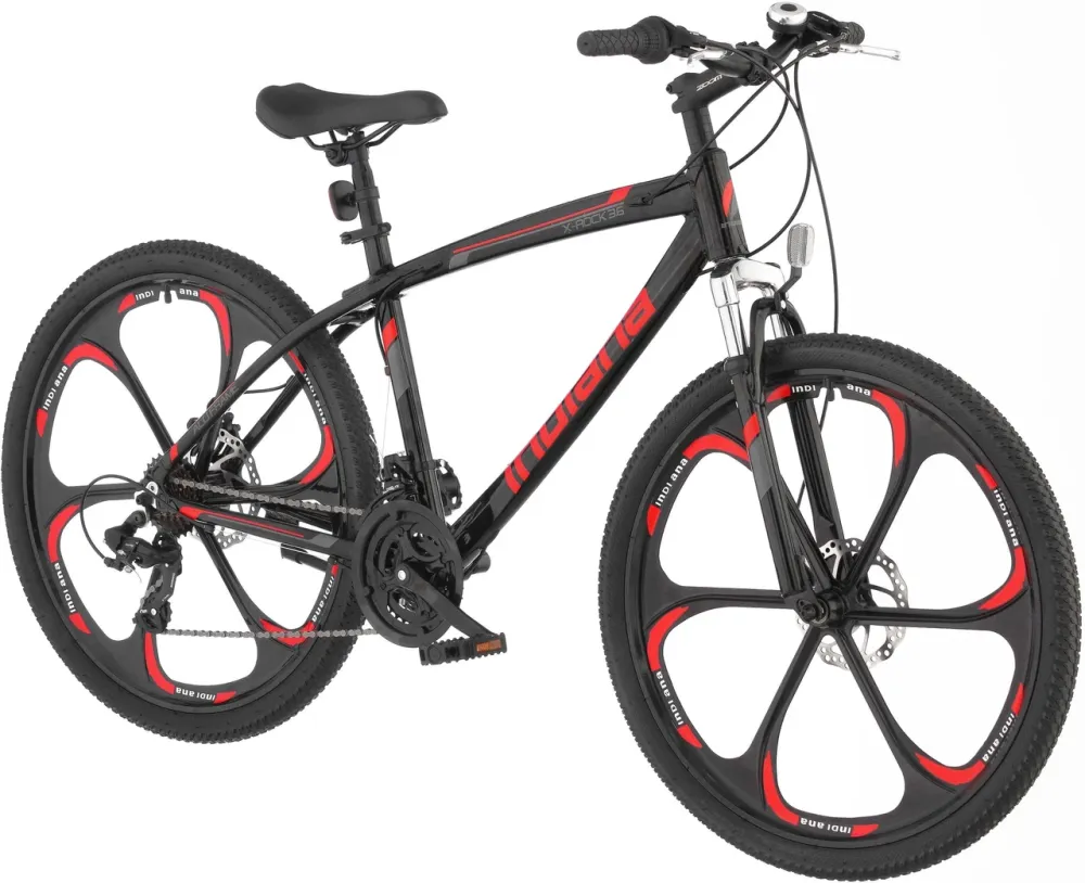 Велосипед Indiana Mtb X Rock 3.6 Czarny Czerwony 26 2023 Київ - фото 1