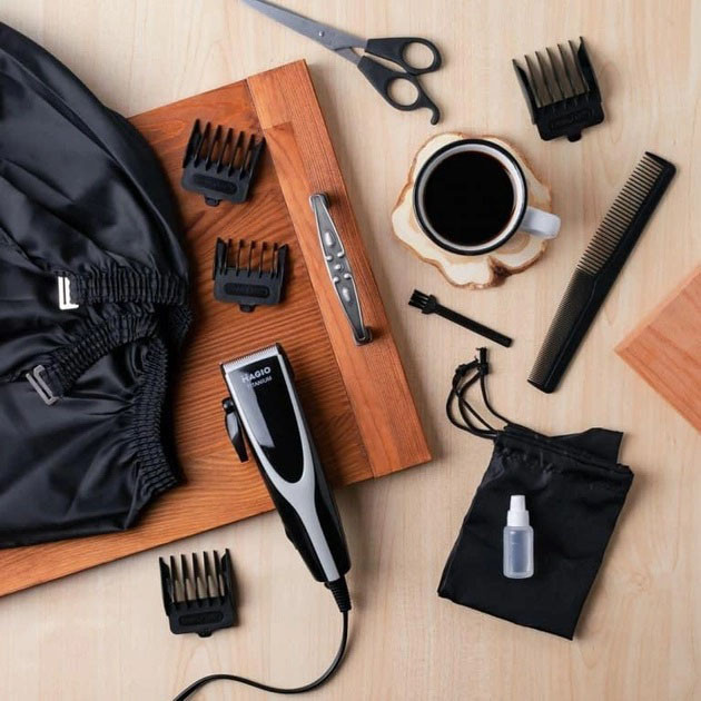 Триммер для стрижки волос мощный, Машинка для стрижки волос с различными насадками NL-30 Львов - изображение 3