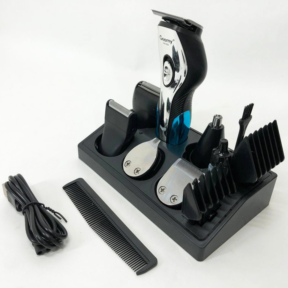 Электрическая машинка с насадкой для бороды Хорошие машинки для стрижки волос дома DX-44 Львов - изображение 13