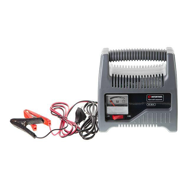 Пристрій зарядний для акумуляторів 6/12 В INTERTOOL AT-3014 Коломыя - изображение 1