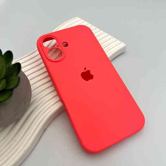 Чохол для смартфона Silicone Full Case AA Camera Protect for Apple iPhone 17 50,Pink Orange Київ