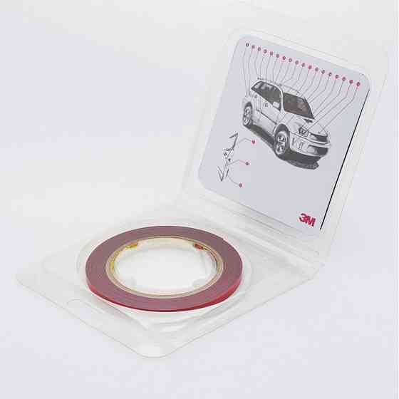 Скотч двосторонній 25мм х 5м 3M GT6008F "Foam Tape" (ціна за уп.-2шт) темно сірий, 32324 Київ