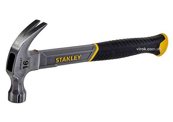 Молоток столярний STANLEY "Fiberglass" : M= 450 г, з скловолоконною ручкою Одеса