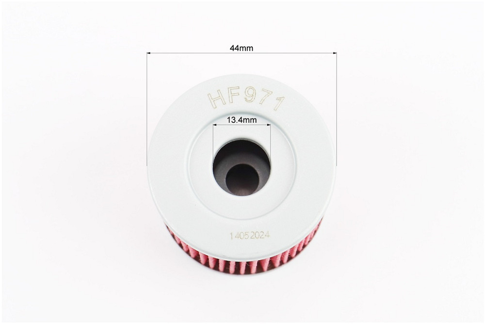 Фільтр-елемент масляний HF971 (44x40мм) Suzuki AN150/AN400/UH125/UH200/ Burgman Київ - фото 4