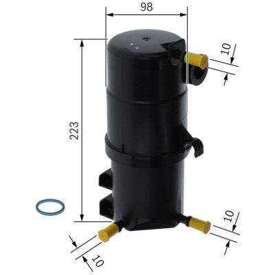 Фільтр паливний Bosch F026402278 Вінниця - фото 4