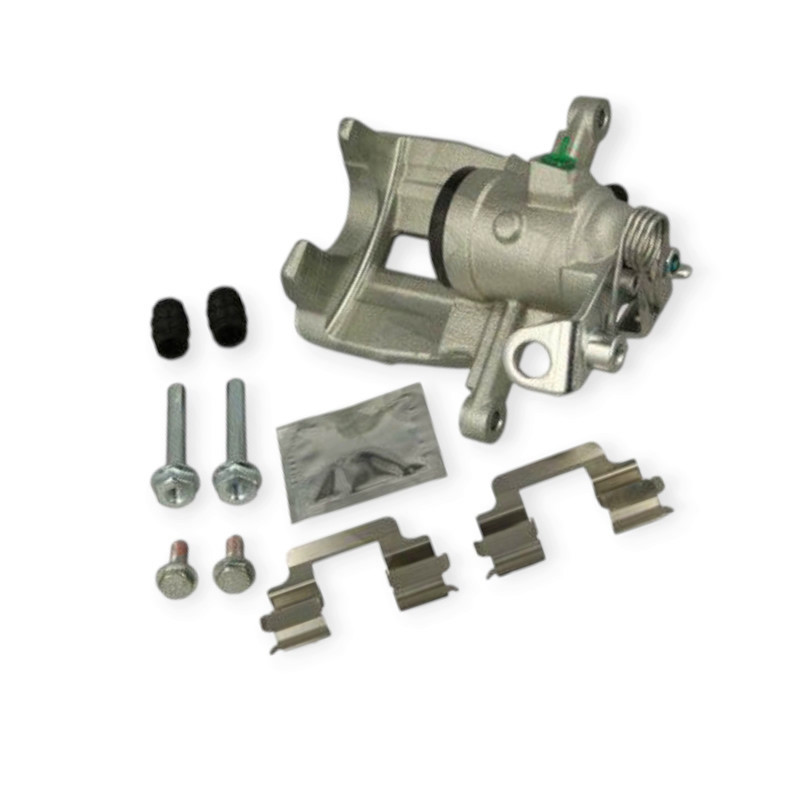 Супорт гальмівний автомобіль Фольцваген T5 (2003-) задній правий R (комплект напр, мастило, прж.) (d41) Мукачево - фото 1