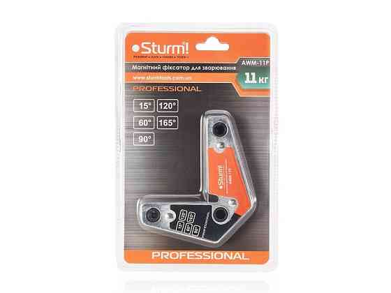 Магнітний фіксатор для зварювання 11 кг 15°/60°/90°/120°/165° Sturm AWM-11P (читувати опис) Рівне