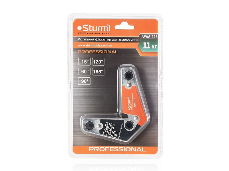 Магнітний фіксатор для зварювання 11 кг 15°/60°/90°/120°/165° Sturm AWM-11P (читувати опис) Рівне - фото 1