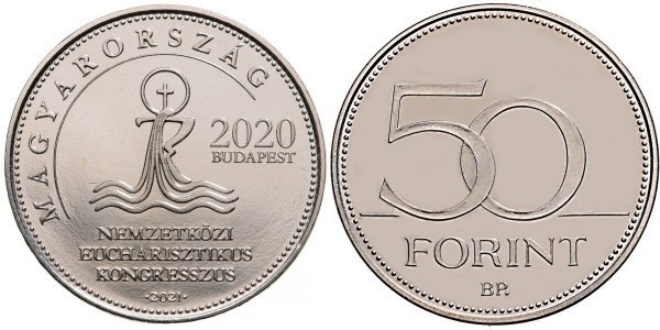 Венгія 50 Форлінтів 2021, Євхаристичний вакуум Полтава - фото 1