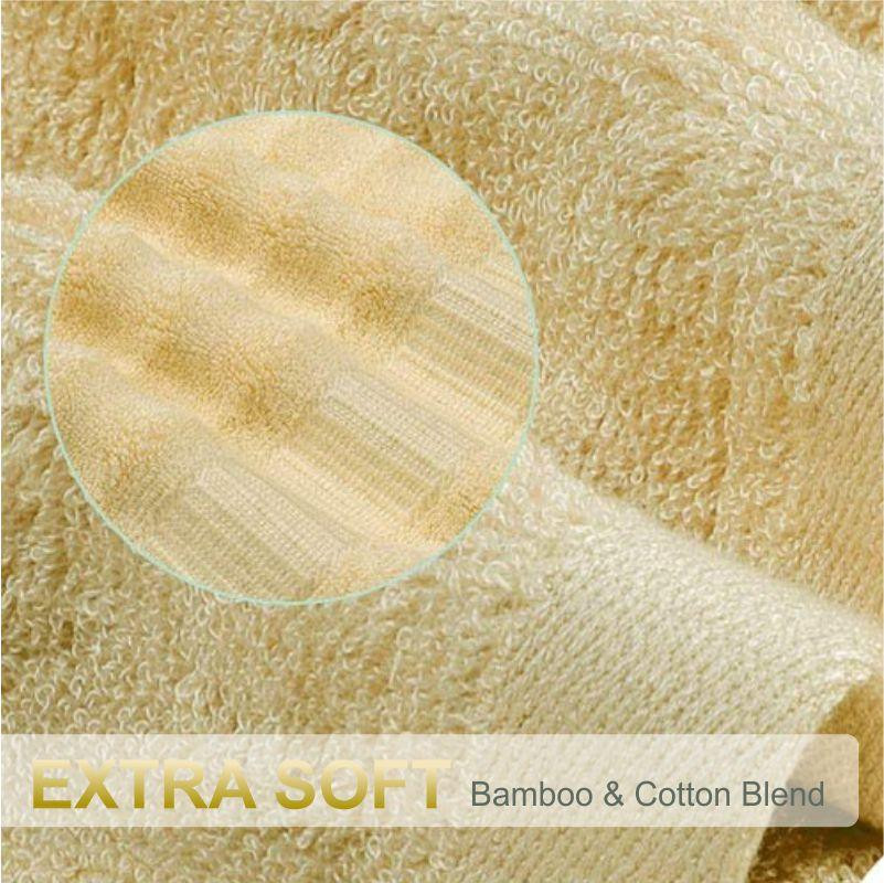 Набор Полотенец Lovely Svi - Комплект Банных Полотенец 3 шт:70 x 140 см, 50 x 90 см, 33 x33 см Коричневый Киев - изображение 5