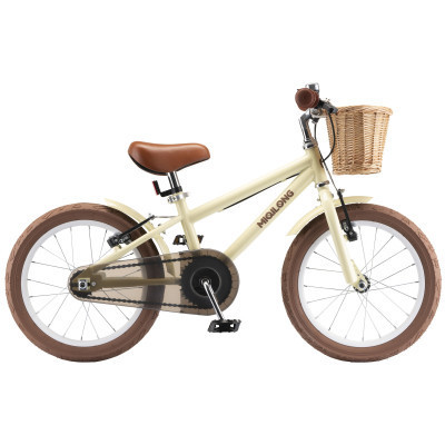 Детский велосипед Miqilong RM Бежевый 16" (ATW-RM16-BEIGE) Винница - изображение 1