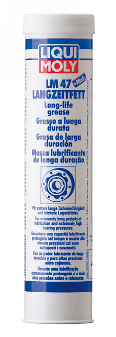 LIQUI MOLY 3520 LM 47 Langzeitfett + MoS2 — Мастило для ШРКШ | Тривалий захист, зниження тертя та максимальний ресурс вузлів Ковель - фото 1