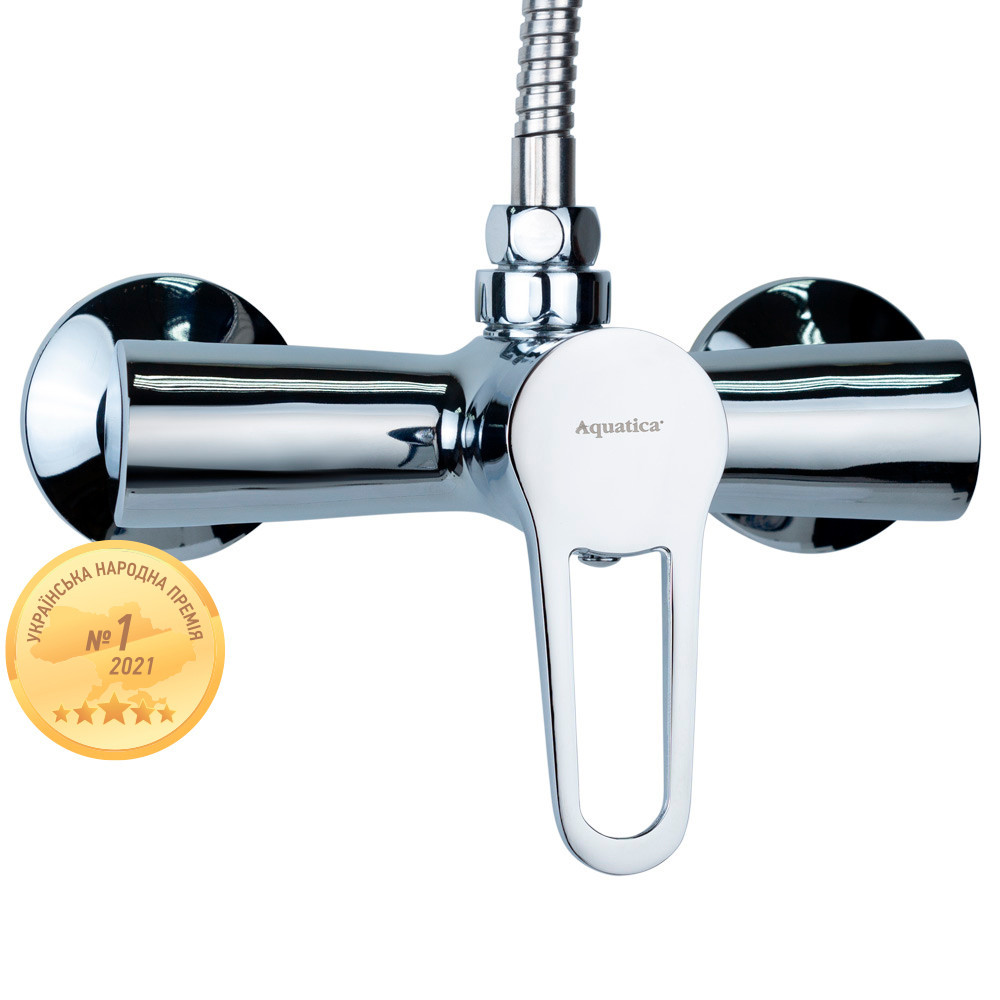 Смеситель HK Ø35 для душа AQUATICA HK-1D130C (9732300) Киев - изображение 1