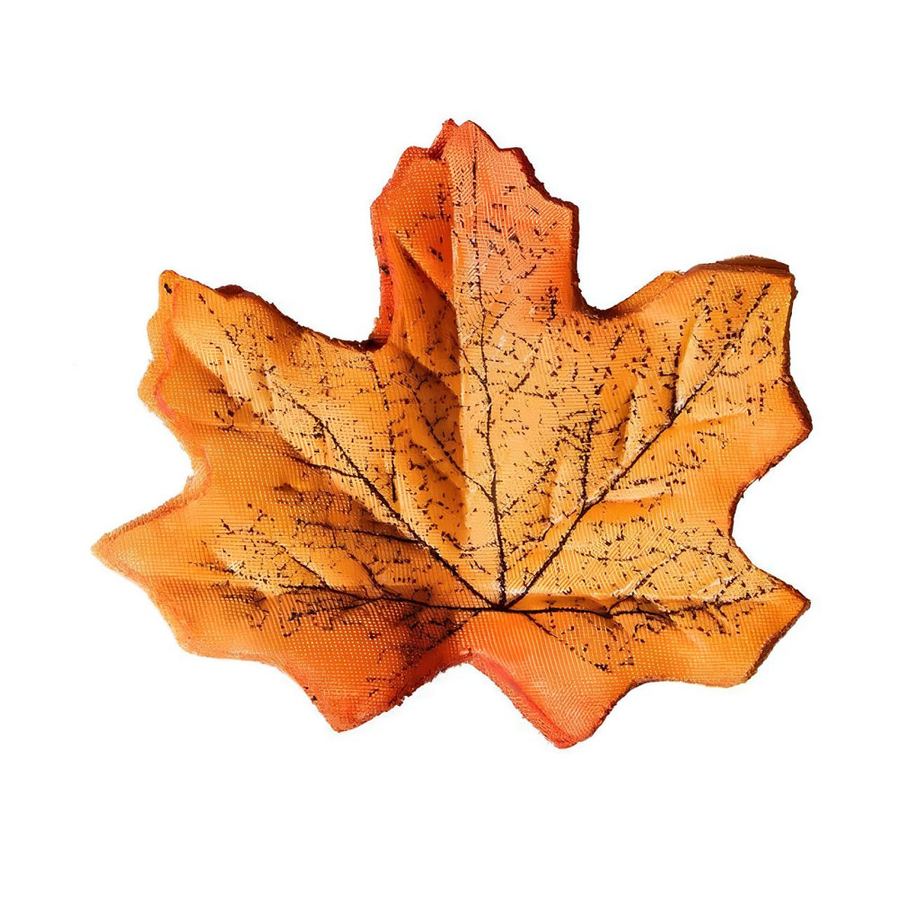 Осенние листья клена для рукоделия 180 шт 8×8 см — набор искусственных тканевых листиков для декора и поделок Киев - изображение 4