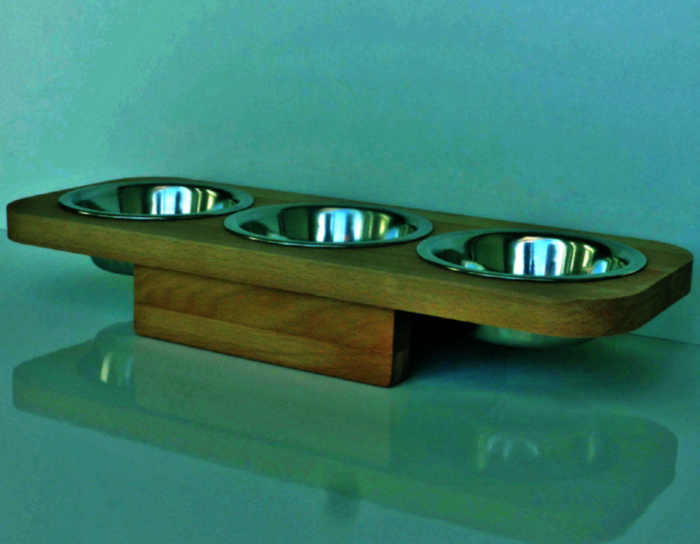 Подставка под миски для кошек 