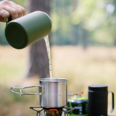 Термокружка Tribe Adventure Mug 450 мл olive (T-FA-0032-olive) Вінниця - фото 5