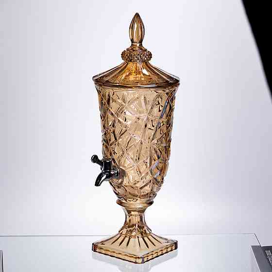 Лимонадниця з краном HP-19-307 2л глек для напоїв ємність для лимонадів amber Коломия