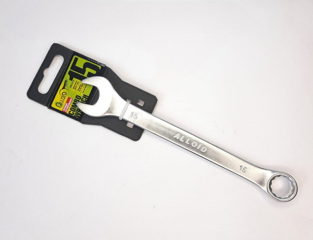 Ключ ріжково-накидний 15мм Alloid (К-2005-15) Вінниця - фото 1
