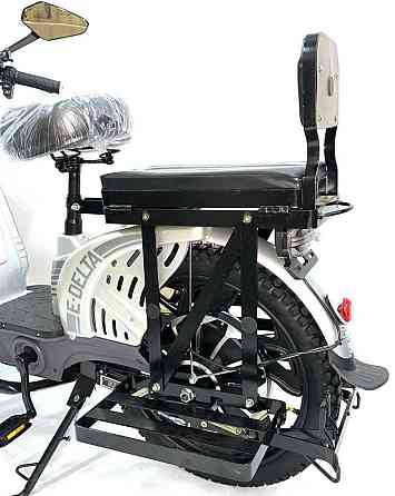 Электровелосипед Crosser E-Delta 800W 60V/15Ah 17 колеса - Серый. Харьков