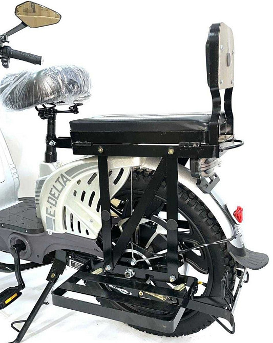 Электровелосипед Crosser E-Delta 800W 60V/15Ah 17 колеса - Серый. Харьков - изображение 1