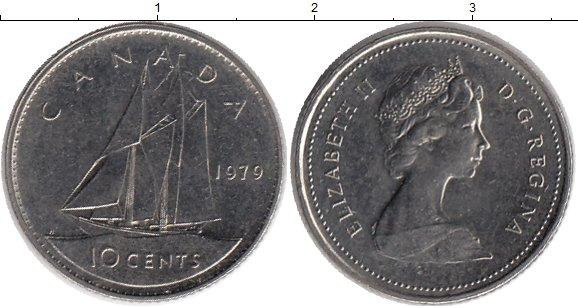 Канада 10 центов 1975,83,92 г. (Д) Полтава - изображение 1