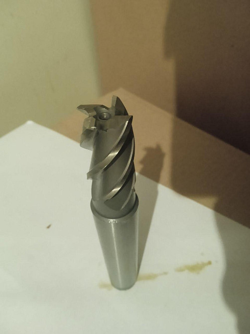 Фреза кінцева 20мм 5 пера конічний хвостовик КМ-3 Харків - фото 3