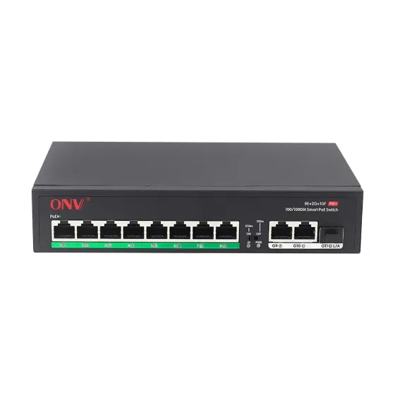 PoE-комутатор некерований 11-портовий ONV-H1108PFD з 8 портами PoE (73-00061) Київ