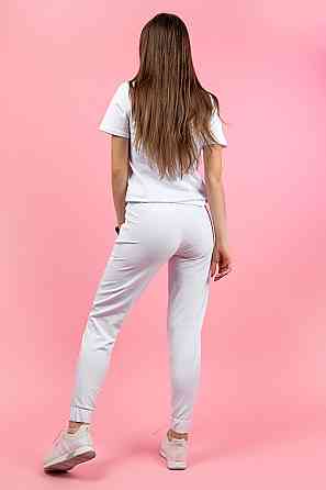 Штани жіночі, білі,сірі, молочни з кишенями на блискавці, топ Крохатушка одяг Київ