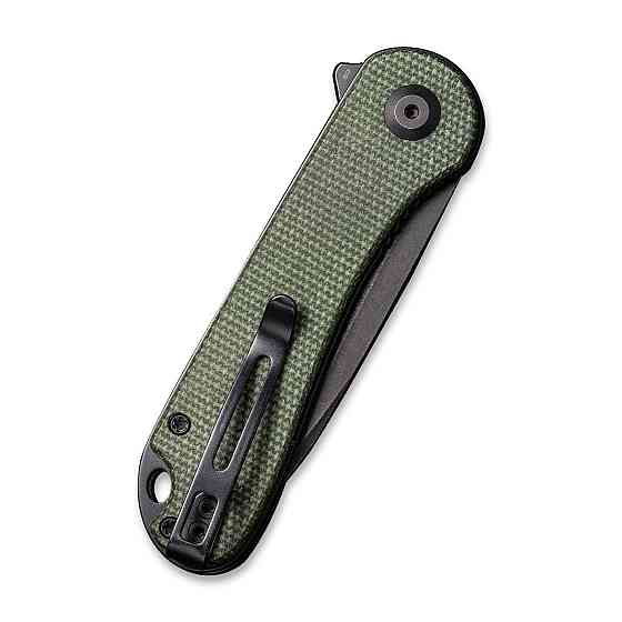Нож складной карманный Civvi Elementum, (7.5 см) D2 / Micarta зеленый Киев