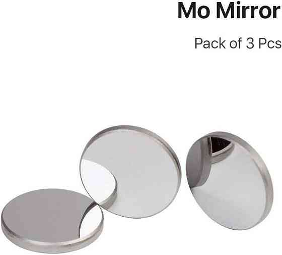 Молібденове дзеркало для лазерного станка 25мм, 3шт Київ