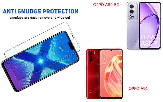 Защитное стекло NeoGlass для OPPO A80 5G, OPPO A91 – ультрапрозрачное и устойчивое Киев