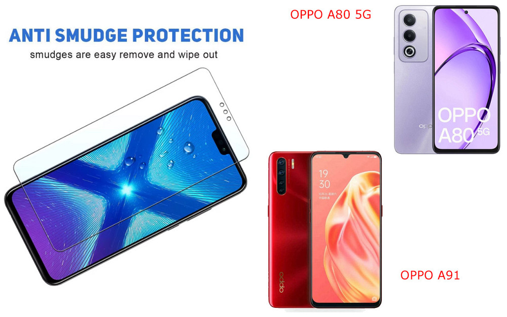 Защитное стекло NeoGlass для OPPO A80 5G, OPPO A91 – ультрапрозрачное и устойчивое Киев - изображение 3