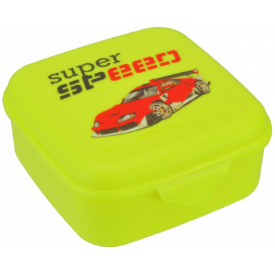 Ланч-бокс дитячий Economix CAR 850 мл, жовтий (E98395) Вінниця - фото 1