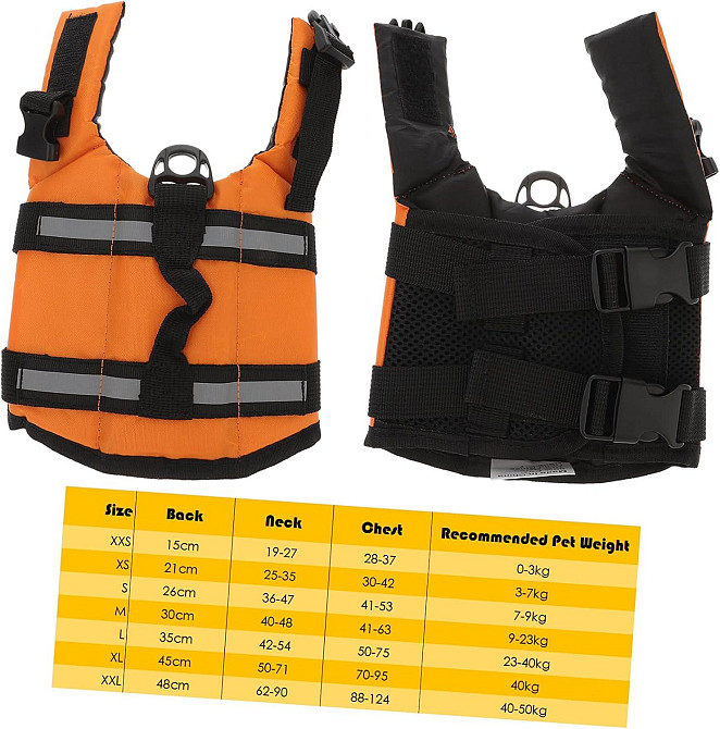 Рятувальний жилет, жилет для плавання для домашніх тварин XXS (до 3 кг) Луцьк - фото 3