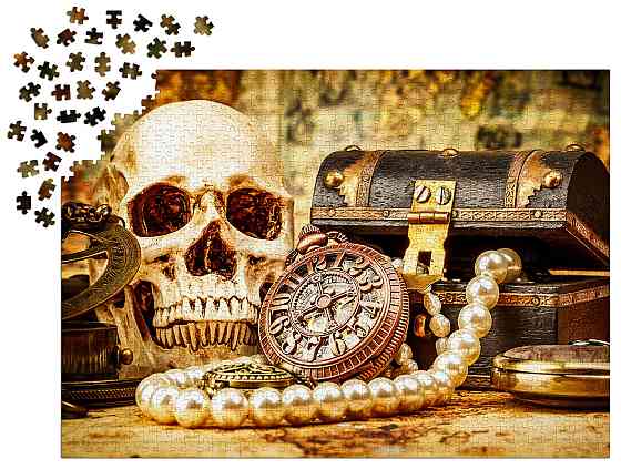 Пазл Письмовий стіл капітана піратів - Pirates Captain's Desk (Enjoy-1272) Киев