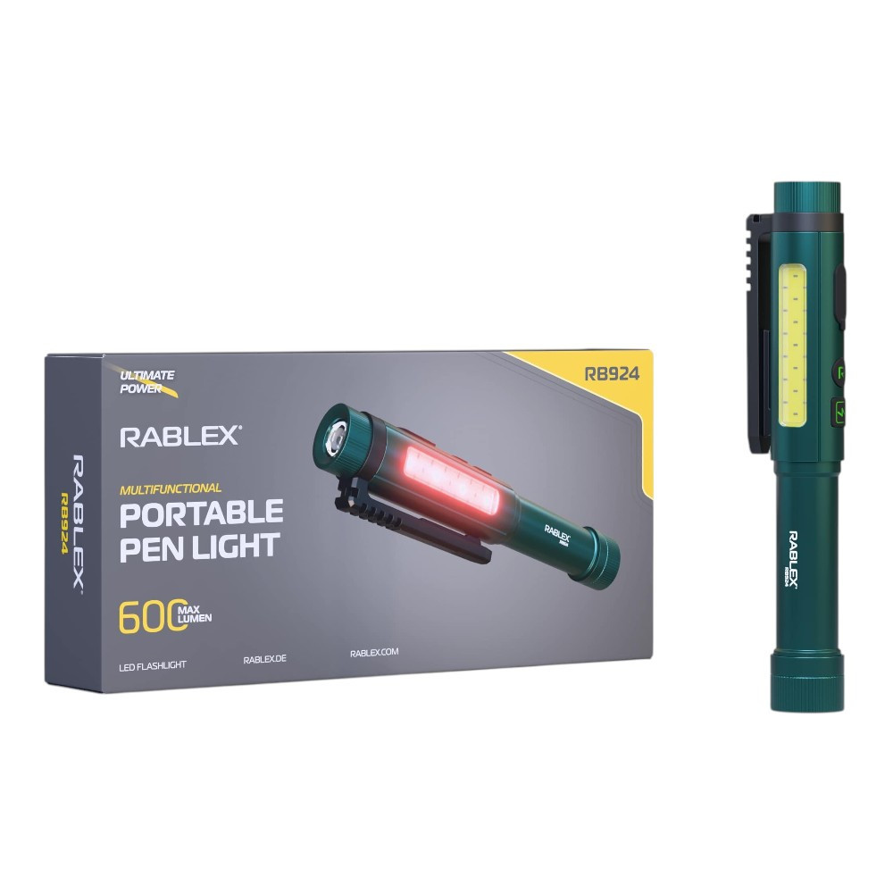 Ручний ліхтар Rablex RB924, XPG LED і COB LED, ЗП Type-C, Дніпро - фото 4