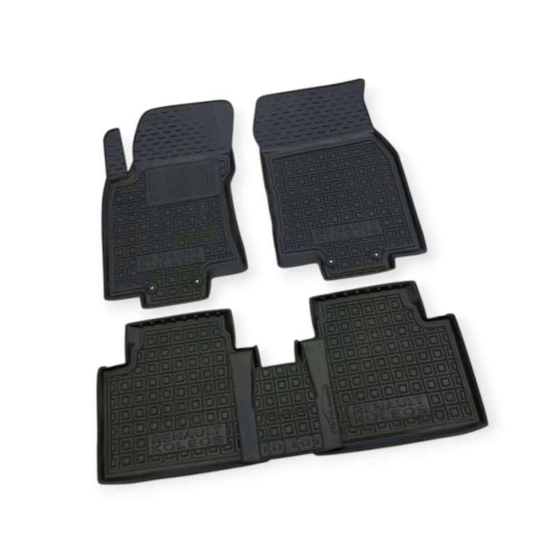 Килимки Рено koleos 2017-> борт 2,5 см, з перемичкою салону Мукачево - фото 1