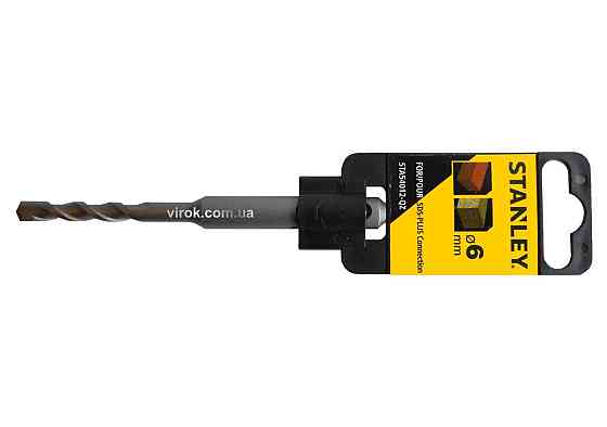 Свердло по бетону, каменю (бур) STANLEY : SDS+, Ø= 6 x 110 /50 мм Одесса