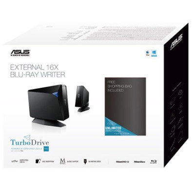 Оптический привод Blu-Ray ASUS BW-16D1H-U PRO/BLK/G/AS (90DD01L0-M69000) Винница - изображение 4