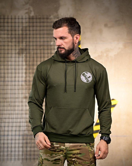 Милитари Худи Prepare for Battle oliva РП7394 Одеса - фото 2