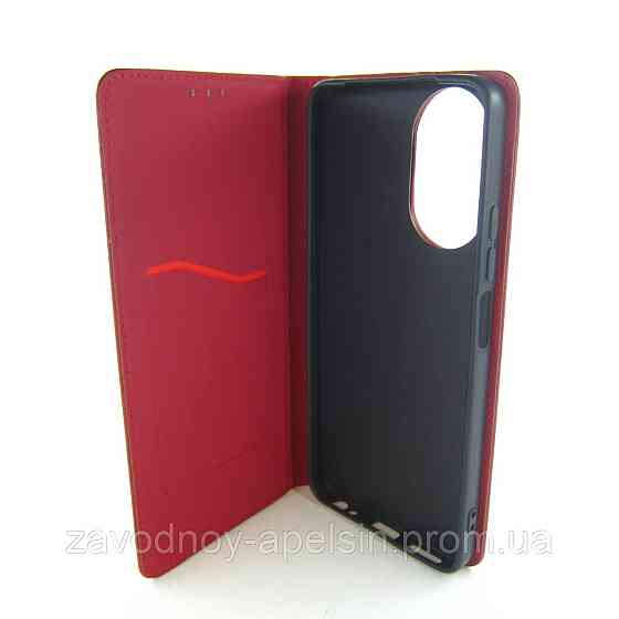 Чохол книжка Realme C67 4G Шкіряний (червоний) Одеса