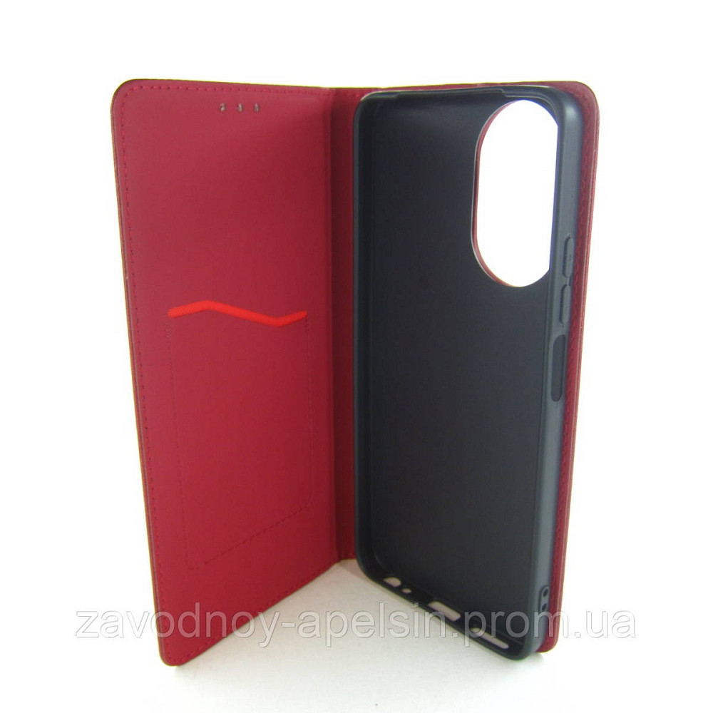 Чохол книжка Realme C67 4G Шкіряний (червоний) Одеса - фото 2
