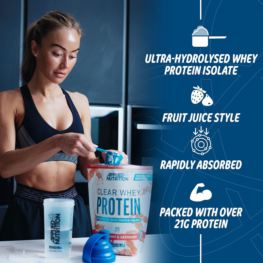 Протеин Applied Nutrition Clear Whey Isolate Protein (Cranberry Pomegranate) (875g - 35 Servings) Луцк - изображение 3