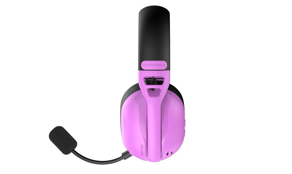 Гарнітура Hator Hyperpunk 3 Wireless Cyber Violet (ESH19) ( Фіолетовий ) Харьков - изображение 3