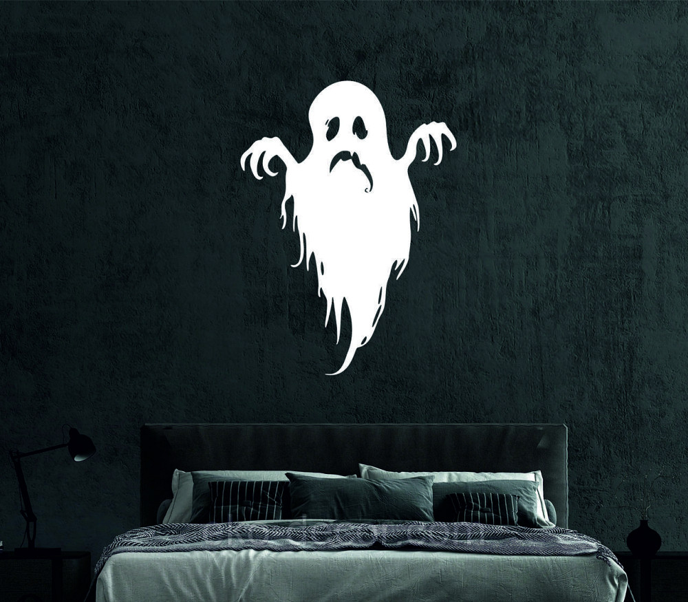 Декоративне настінне Панно «Привид», Декор на стіну 50*36 см, Білий Київ - фото 4