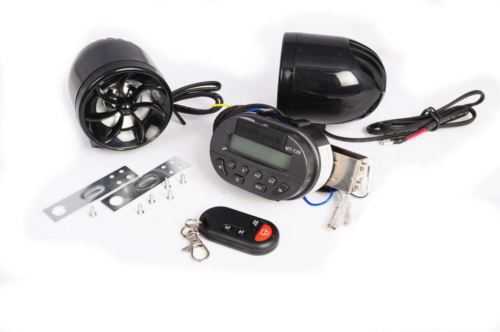 Аудиосистема (3, 2*5Wчерные, сигнализация, МР3//SD, ПДУ) mod:MT729+AV253 Мукачево - изображение 1