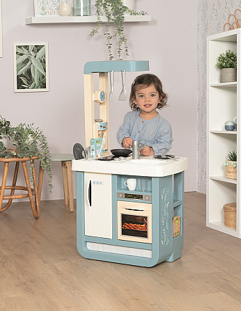 Інтерактивна дитяча кухня Smoby Бон Апетит зі звуком, 23 аксесесуари (310824) Київ - фото 8