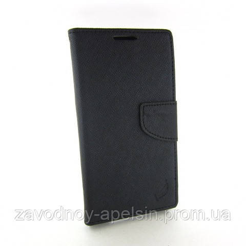 Чохол книжка Samsung N910 N9100 Note 4 Goospery чорний Одеса - фото 1