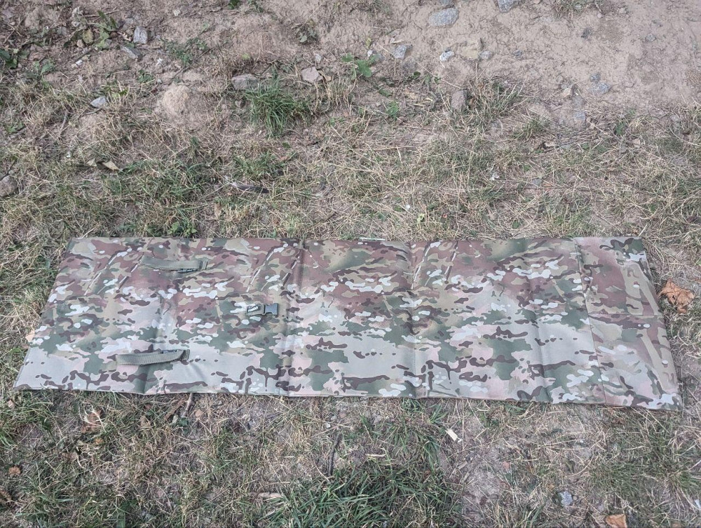 Каремат тактичний складний армійський снайперський сидіння піддупник бістроз&ємний Hotass 165×45 см  Дніпро - фото 1