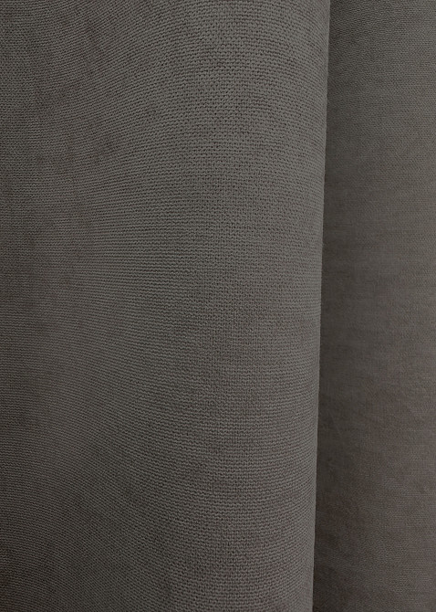 Комплект готовых штор VR-Textil Микровелюр Petek YL № 1711ш Темно-серый 150х295 см 2 шт (33-0604) Киев - изображение 8